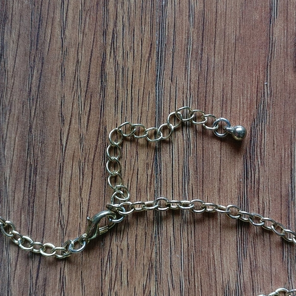 Yellow Beaded Statement Necklace - Picture 4 of 4